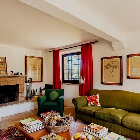 Villa Casale Oliva In A Landscape Of Oaks, Olive E Cherry Trees Santa Vittoria in Matenano