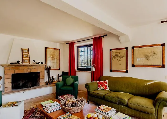 Villa Casale Oliva In A Landscape Of Oaks, Olive E Cherry Trees Santa Vittoria in Matenano