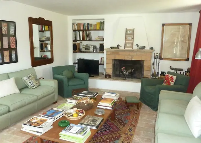 Casale Oliva In A Landscape Of Oaks, Olive E Cherry Trees *